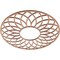 Ekena Millwork Cannes Wood Fretwork Pierced Ceiling Medallion, Cherry, 20"OD x 6 7/8"ID x 1/4"T CMWP20X20X0250CNCH - alternate 2